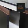 Mueble de cocina y encimera compacta Lumax MDP 120cm Negro Mueble de cocina y encimera compacta Lumax MDP 120cm Negro