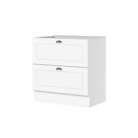 BAJO MESADA 2C MDF BLANCO AMERICANA