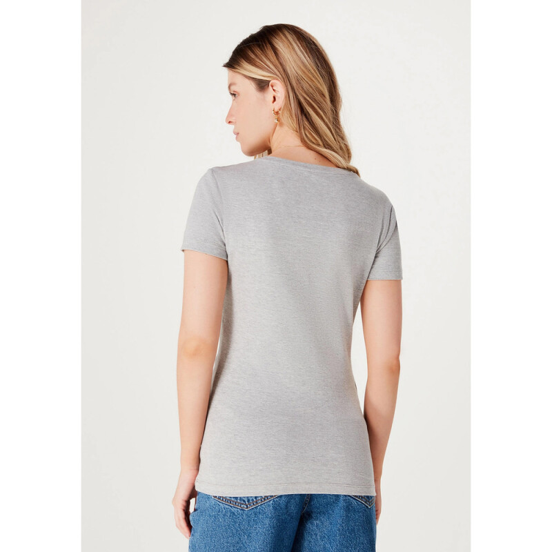 BLUSA MM FEM CINZA MESCLA