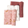 Set de 3 mantas muselinas Moulin Routy Set de 3 mantas muselinas Moulin Routy
