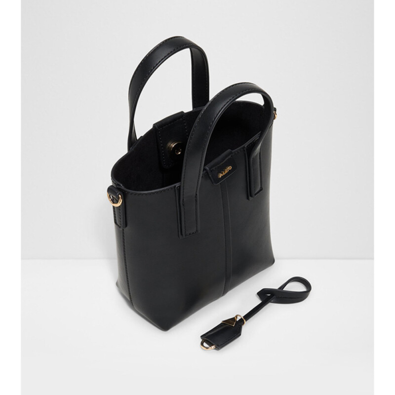 AMELINA BLACK SYNTHETIC BLACK