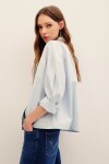 CAMISA PAINT HEART Celeste
