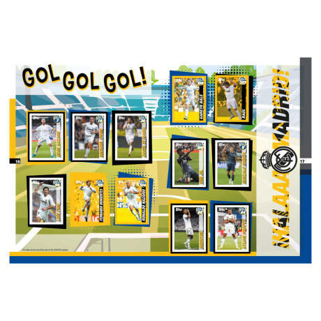 Topps Official Sticker Album - Real Madrid FC 2025/26 Topps Official Sticker Album - Real Madrid FC 2025/26