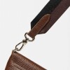 Mini bag Nina en cuero graneado Chocolate