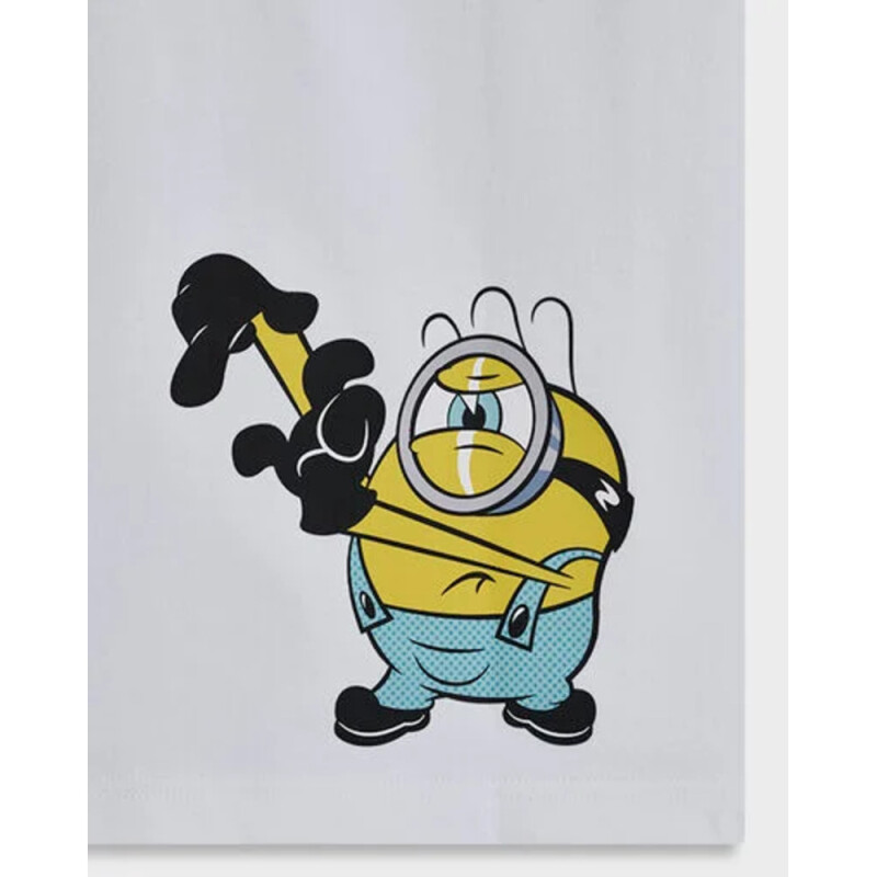 CHUCK X MINIONS TEE YELLOW WHITE