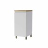 Bajo mesada 40 cm 1 Puerta - Rainha Blanco