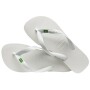 Sandalias Havaianas Brasil Unisex Blanco