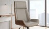 Silla de Oficina Gerencial Crema