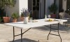 Mesa Plegable 180 Blanco Mesa Plegable 180 Blanco