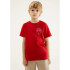 CAMISETA MM MASC VERMELHO
