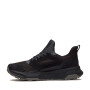 Low Lace Up Sneaker Black Mesh