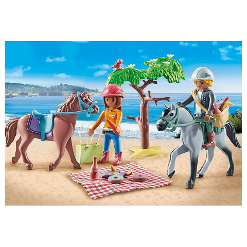 Cabalgata con Picnic Playmobil 43 Piezas U