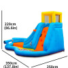 Castillo inflable con tobogán Castillo inflable con tobogán