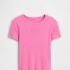 V-HS SS RIB TEE LOVE LETTER