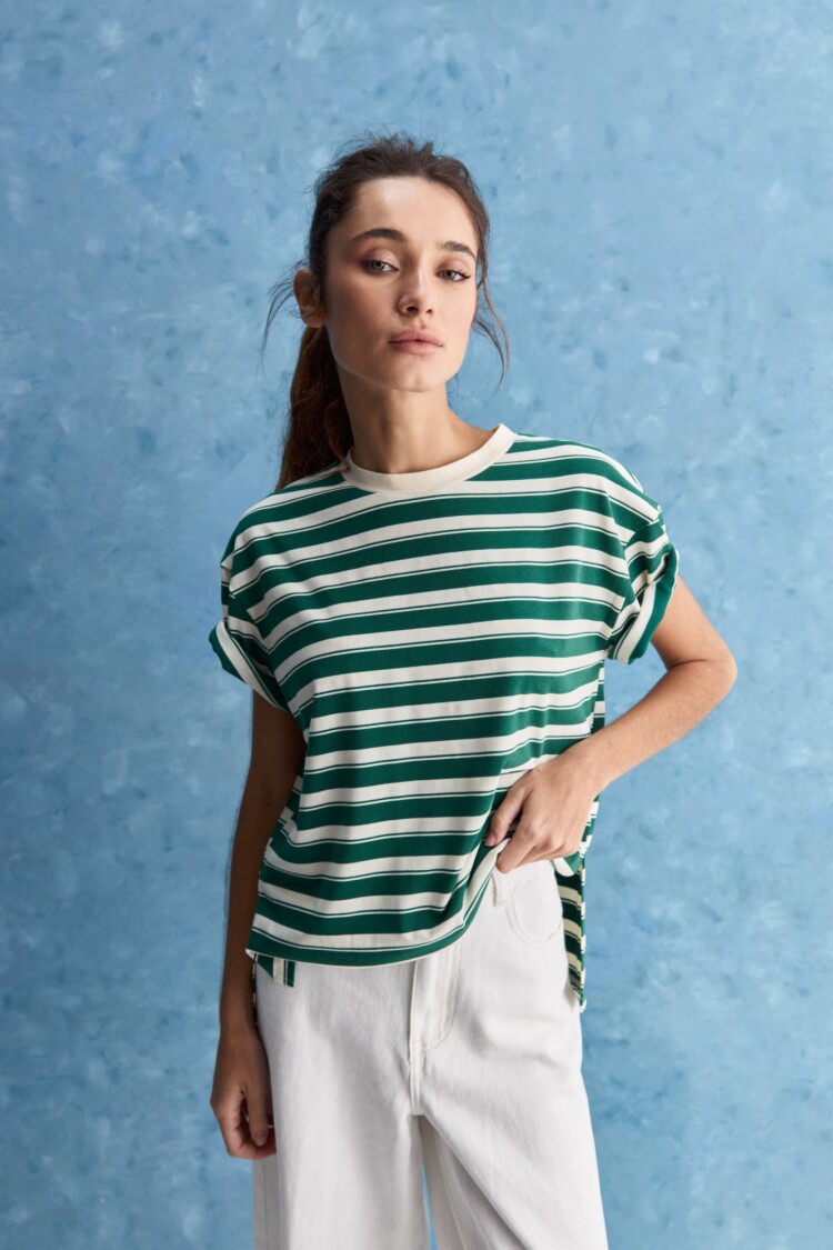 REMERA AMIATA Verde Botella