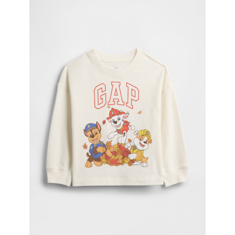 3PL PAW PATROL LS GRAPHIC NEW OFF WHITE