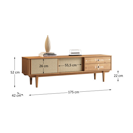 RACK APARADOR PARA TV PUERTAS CAJONES MADERA MACIZA LIVING COMEDOR BUFFET RACK APARADOR PARA TV PUERTAS CAJONES MADERA MACIZA LIVING COMEDOR BUFFET