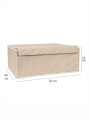 CAJA ORGANIZADORA RAYAS BEIGE