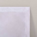 Duvet Cover Blanco Con Vivo Blanco 290 x 240 cm