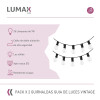 Pack x 2 Guirnalda Guía De Luces Vintage Pack x 2 Guirnalda Guía De Luces Vintage
