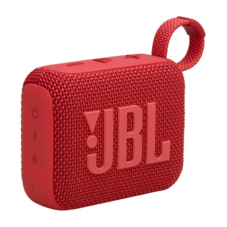 Parlante Bluetooth Portátil JBL Go 4 Resistente al Agua IP67 con Auracast Rojo