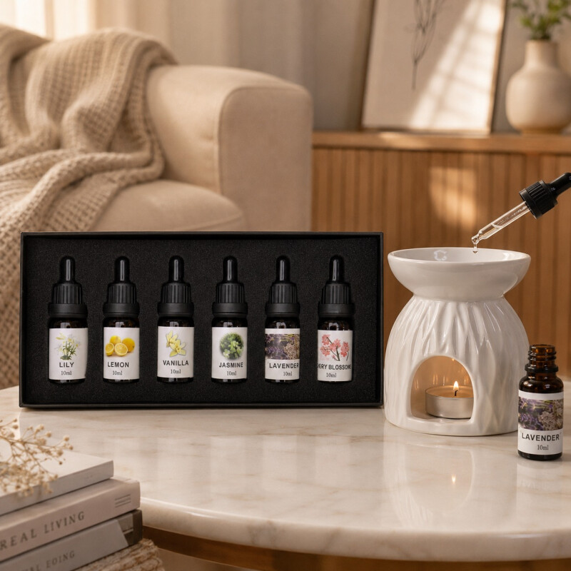 Aceite Aromático 10ml - Set 6 Unidades Aceite Aromático 10ml - Set 6 Unidades