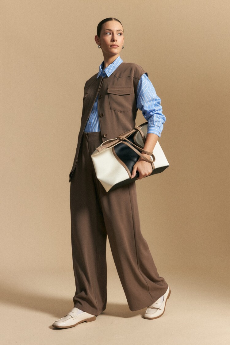 PANTALÓN TULIA Café