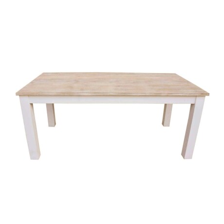 MESA DE COMEDOR MADERA-DE-MANGO NATURAL-BEIGE COSTA
