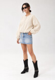 Campera Bomber Beige