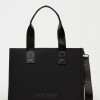 Cartera de mano Flight en nylon washed Negro