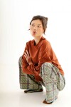 Pantalon Blaze Amarillo y petroleo