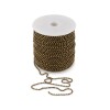 CADENA BOLITA ECO Bronceada