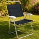 Silla Master Plus Aluminio NEGRO