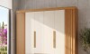 Ropero 6 puertas 4 cajones - Doble Casal Off Freijo