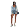 Short Para Mujer De-Yuba Azul Marino