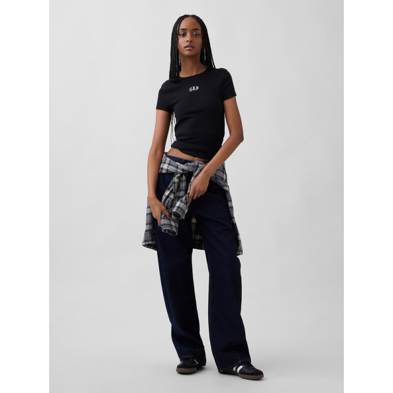 FRCH SS MOD 2X2 LOGO TEE BLACK
