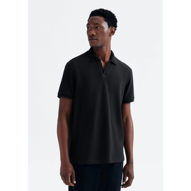 CAMISA POLO MM MASC PRETO ESCURO