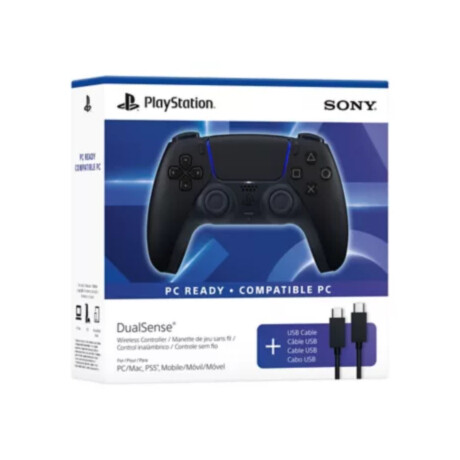 Control DualSense Wireless Controller - Midnight Black + USB Cable Control DualSense Wireless Controller - Midnight Black + USB Cable