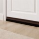 Zócalo adhesivo PVC con cepillo 100 cm MARRON