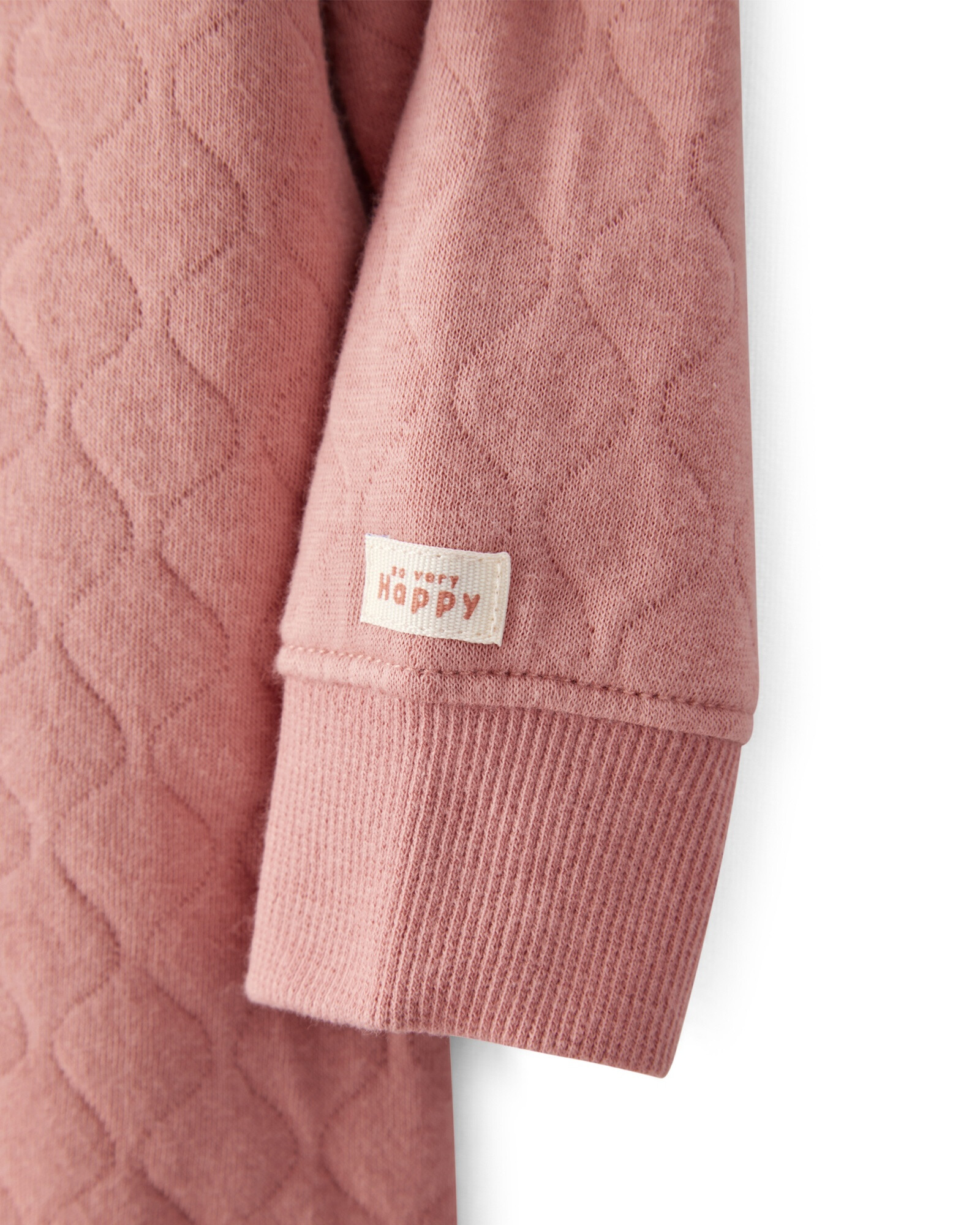 Monito de algodón, capitoneado, rosa Sin color