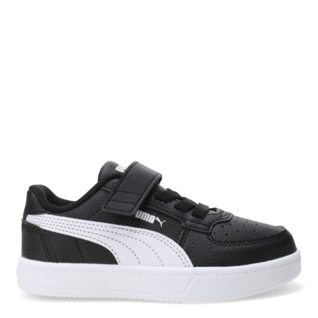 Championes Infantiles Puma Caven 2.0 Block Negro - Blanco
