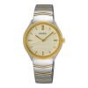 Reloj Seiko SUR550P1 para dama con correa de acero Dorado