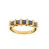 Anillo Vera-Oro 18k-Piedra Zafiro y Zirconia-AN9504 conpiedra