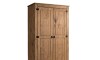 Ropero 2 puertas 1 Cajón Madera - Linea Mexicana Nogal