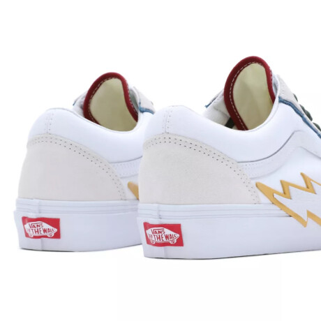 Championes Vans Old Skool Bolt White