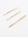 BROCHE PERLAS PACK x 3 DORADO