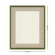 Portarretrato 10x15 dos tonos simil madera VERDE Y BEIGE