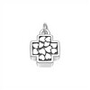Dije Cruz Corazones - Plata 925 - sin piedra - CP4697 sinpiedra