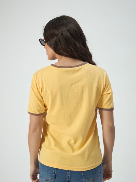 REMERA LOVE BAHIA AMARILLO