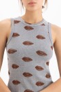 MUSCULOSA KISS Gris